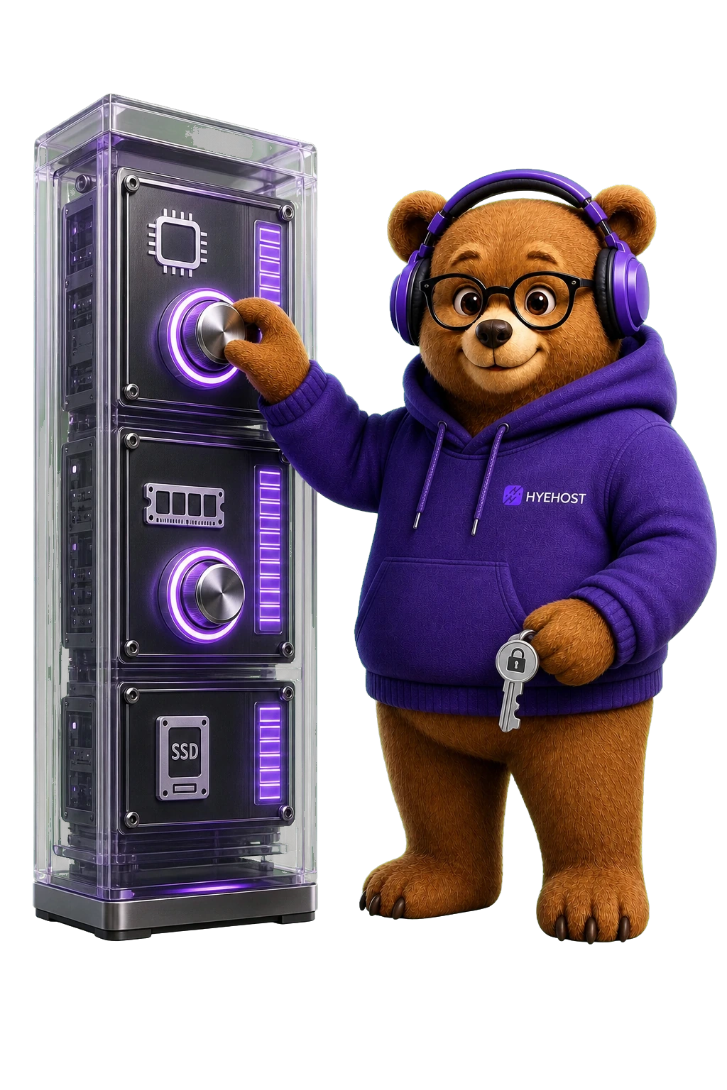 HYEHOST vds mascot